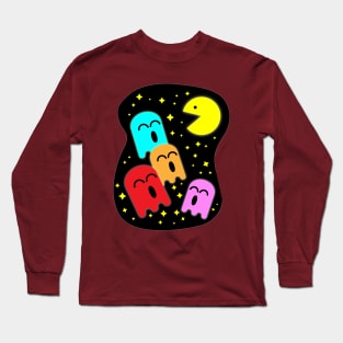 4 Ghost Moon Long Sleeve T-Shirt